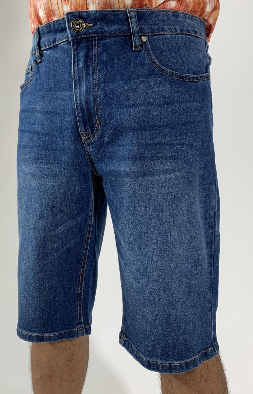 Mans Denim Short Pant - Stretch Comfortable Denim Jeans.